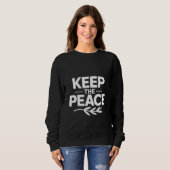 'KEEP THE PEACE'  T-Shirt (Voorkant volledig)