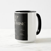 Keep The Promise™ | Premium Discipline & Persoonli Mok (Voorkant rechts)