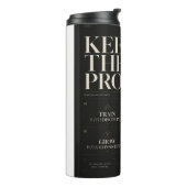 Keep The Promise™ | Premium Discipline & Persoonli Thermosbeker (Gedraaid links)