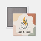 Keep The Spark Magneet (Voorkant / Achterkant)