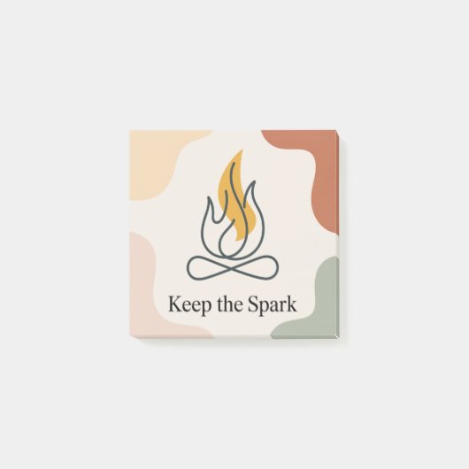 Keep The Spark Post-it® Notes (Voorkant)