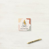 Keep The Spark Post-it® Notes (Op bureau)