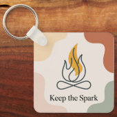 Keep The Spark Sleutelhanger (Voorkant)
