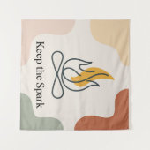 Keep The Spark Wandkleed (Voorkant (horizontaal))