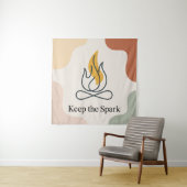 Keep The Spark Wandkleed (In situ)