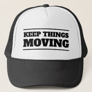 Keep Things Moving™ Trucker Hoed Trucker Pet