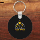 Keep Watch Matthew 24_42  Sleutelhanger (Voorkant)
