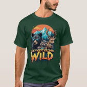 Keep West Virginia Wild T-shirt (Voorkant)