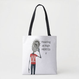 Keep your ears on your own business tote bag