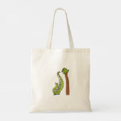 Keep Your Head High - Brachiosaurus Tote Bag (Achterkant)
