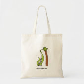 Keep Your Head High - Brachiosaurus Tote Bag (Voorkant)