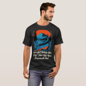 Keep Your Largemouth Shut Fishing Joke Fisherman P T-shirt (Voorkant volledig)