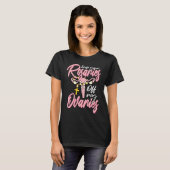 Keep Your Rosaries Off My Ovaries Pro Choice Life  T-shirt (Voorkant volledig)