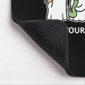 Keep Your Srits High Ghost Smoking Weed Halloween  Muismat (Hoek)