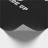 Keep Your Sunny Side Up Funny Egg Inspirational Cu Cadeaupapier (Hoek)