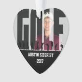 Keepaardfoto Ornament (voorkant)