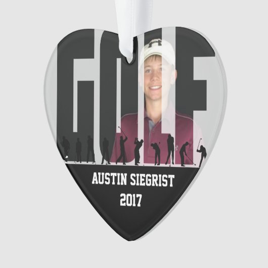 Keepaardfoto Ornament (voorkant)