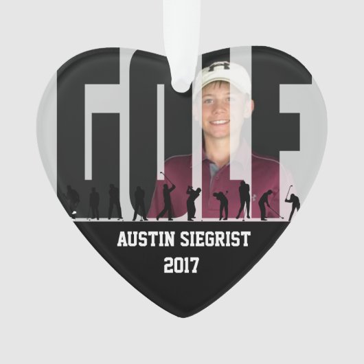 Keepaardfoto Ornament (voorkant)