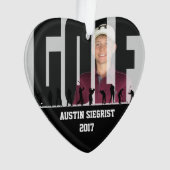 Keepaardfoto Ornament (voorkant)