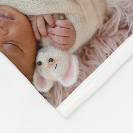 Keepasje Best Ma Ever Photo Collage Moederdag Fleece Deken (Hoek)