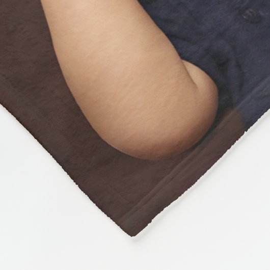 Keepasma oma 12 Foto's Moederdag medium Fleece Deken (Hoek)