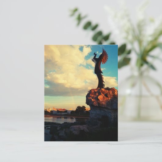 Keeper die Zuidoost-Briefkaart kijkt Briefkaart (Staand voorkant)