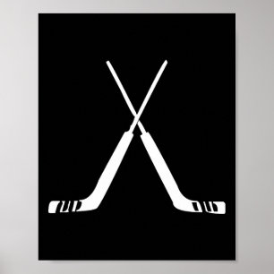 Keeper Hockeysticks Hockeyteam Oefening Poster