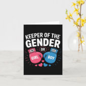 Keeper of Gender Reveal Aankondiging Feestboksen (Gele Bloem)