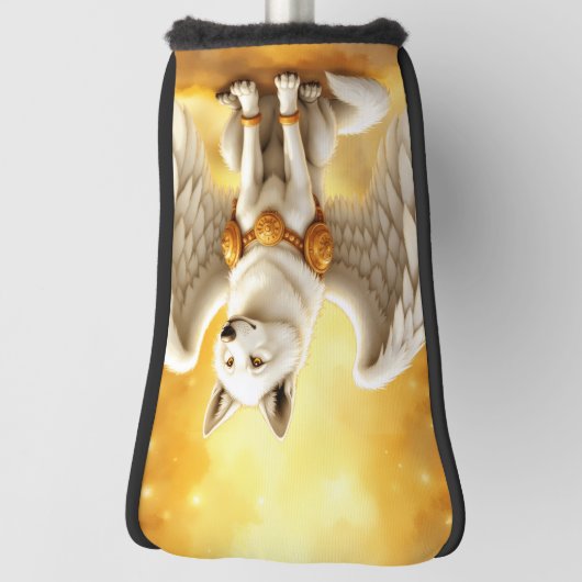 Keeper of the Dawn – The White Winged Wolf.  Golfheadcover (Draai 90)