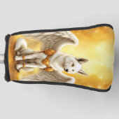Keeper of the Dawn – The White Winged Wolf.  Golfheadcover (Voorkant)