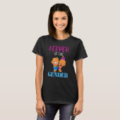 Keeper Of The Gender Ethnic Gender Reveal Party Bl T-shirt (Voorkant volledig)