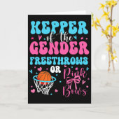 Keeper Of The Gender Free Throws Or Pink Bows Reve Kaart (Gele Bloem)
