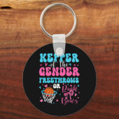 Keeper Of The Gender Free Throws Or Pink Bows Reve Sleutelhanger (Voorkant)