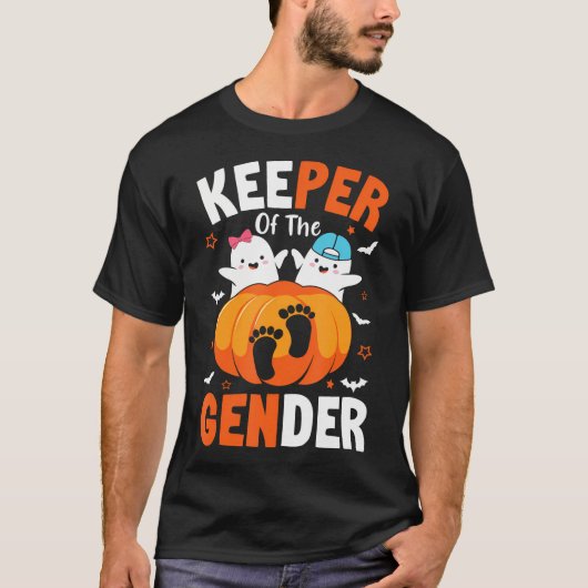 Keeper of the Gender onthult zwangerschapsaankondi T-shirt (Voorkant)