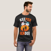 Keeper of the Gender onthult zwangerschapsaankondi T-shirt (Voorkant volledig)
