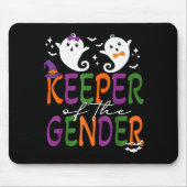 Keeper Of The Gender Reveal Halloween Pregnancy An Muismat (Voorkant)