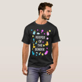 Keeper Of the gender reveal T-shirt (Voorkant volledig)