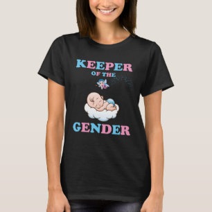 Keeper of The Gender Sprookje Jongen Meisje Party  T-shirt