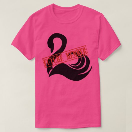 Keeper van de verloren steden fan art future swan  t-shirt (Design voorkant)