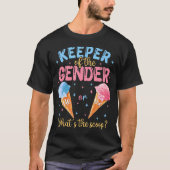 Keeper van het geslacht ijs Whats the Scoop Gen T-shirt (Voorkant)