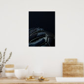 Keeperhandschoenen Donker Dramatisch Close-up Poster (Keuken)
