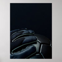 Keeperhandschoenen Donker Dramatisch Close-up