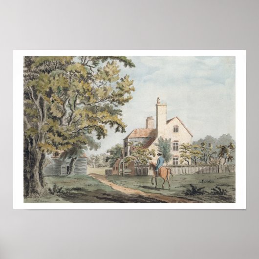 Keepers House in Richmond Park, 1757 (pen, inkt & Poster (Voorkant)