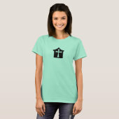 Keepers Pink Ringer T-shirt (Voorkant volledig)