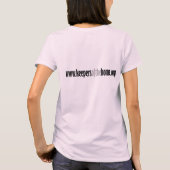 Keepers Roze T T-shirt (Achterkant)