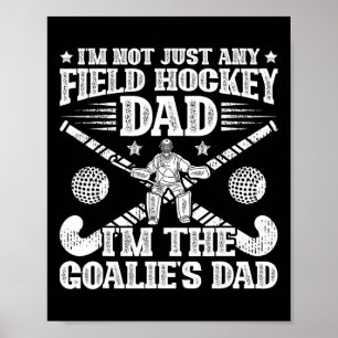Keeper's Vader Veldhockey Vader Veldhockeyspeler Poster