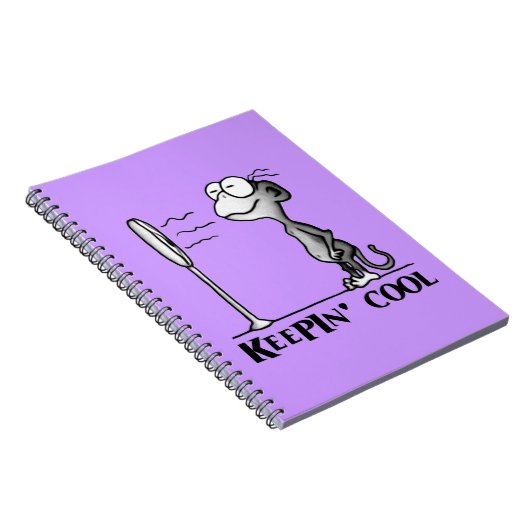 Keepin' Cool Monkey Notitieboek (Rechterzijde)