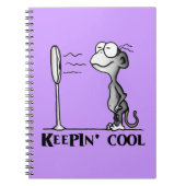 Keepin' Cool Monkey Notitieboek (Voorkant)