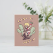 Keepin' It Austin Briefkaart (Staand voorkant)