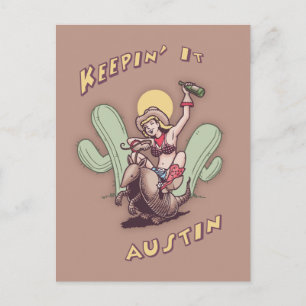 Keepin' It Austin Briefkaart